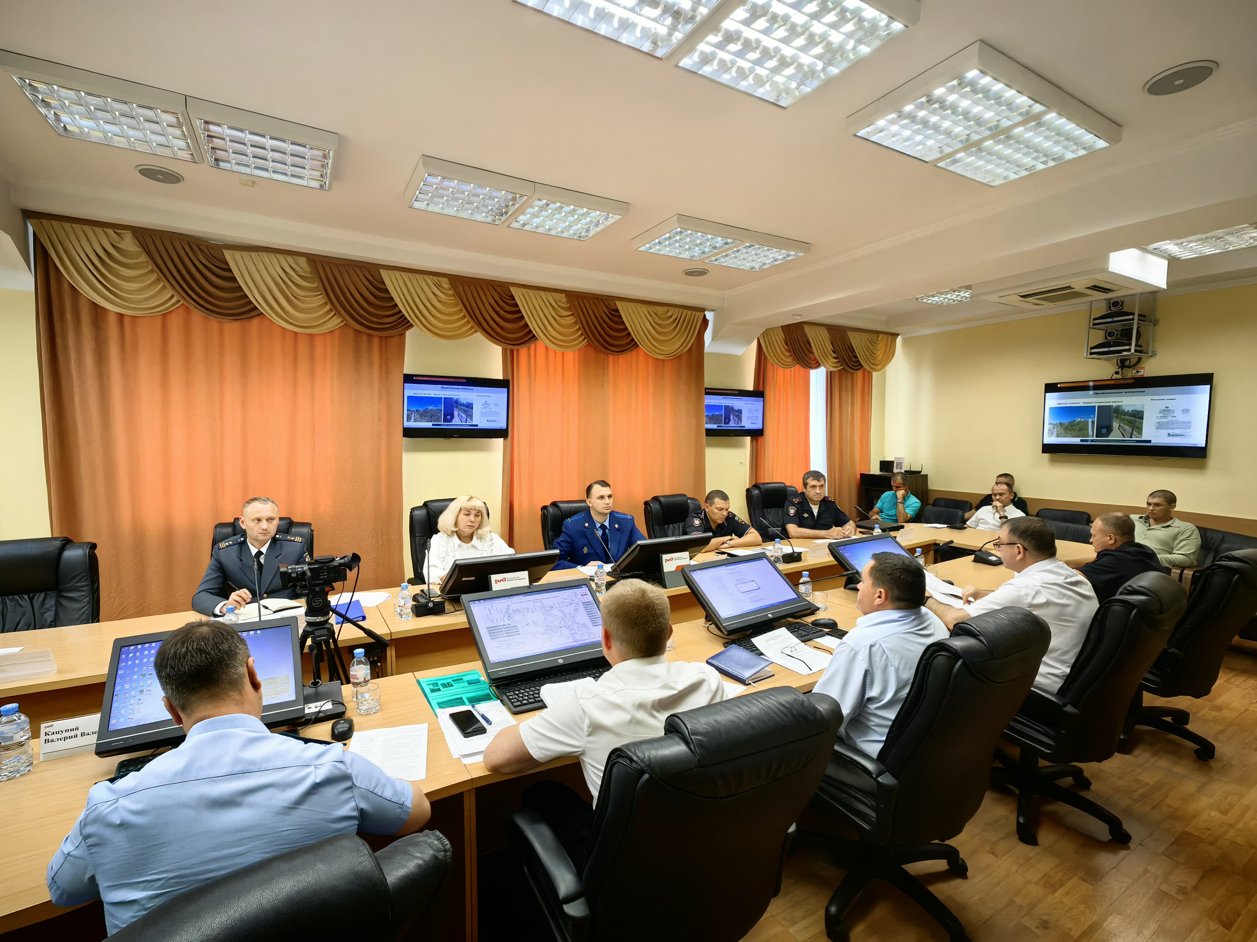 Совещание по предупреждению непроизводственного травматизма на железной дороге